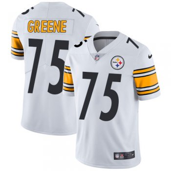 Nike Pittsburgh Steelers #75 Joe Greene White Men's Stitched NFL Vapor Untouchable Limited Jersey