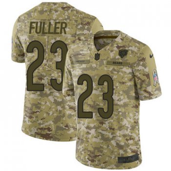 Nike Bears #23 Kyle Fuller Camo Men's Stitched NFL Limited 2018 Salute To Service Jersey