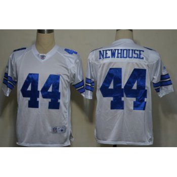 Dallas Cowboys #44 Robert Newhouse White Legend Jersey