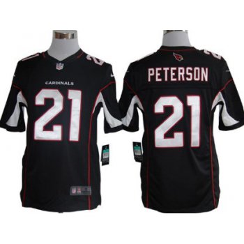 Nike Arizona Cardinals #21 Patrick Peterson Black Limited Jersey