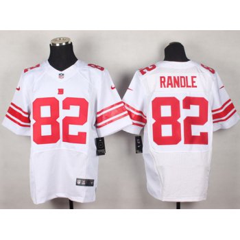 Nike New York Giants #82 Rueben Randle White Elite Jersey