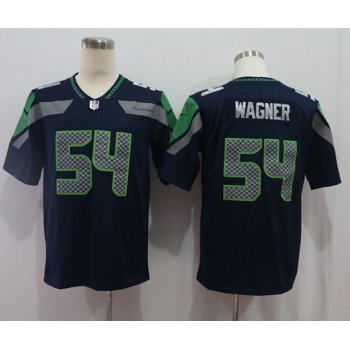 Nike Seahawks 54 Bobby Wagner Navy Vapor Untouchable Limited Jersey