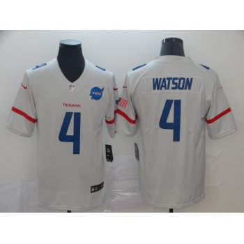 Nike Texans 4 Deshaun Watson White City Edition Vapor Untouchable Limited Jersey