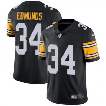 Nike Pittsburgh Steelers #34 Terrell Edmunds Black Alternate Men's Stitched NFL Vapor Untouchable Limited Jersey