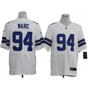 Size 60 4XL-DeMarcus Ware Dallas Cowboys #94 White Stitched Nike Elite NFL Jerseys