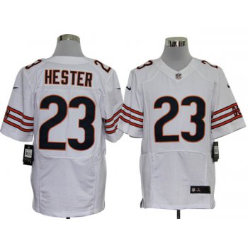 Size 60 4XL-Devin Hester Chicago Bears #23 White Stitched Nike Elite NFL Jerseys