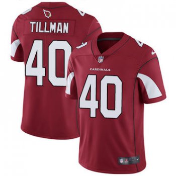 Nike ArizonaCardinals #40 Pat Tillman Red Team Color Men's Stitched NFL Vapor Untouchable Limited Jersey