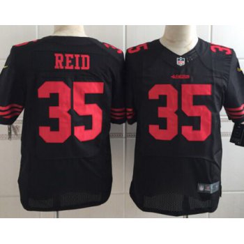 Men's San Francisco 49ers #35 Eric Reid 2015 Nike Black Elite Jersey
