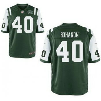 Men's New York Jets #40 Tommy Bohanon Green Team Color NFL Nike Elite Jersey