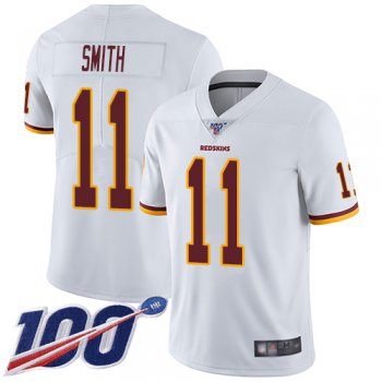 Nike Redskins #11 Alex Smith White Men's Stitched NFL 100th Season Vapor Limited Jersey