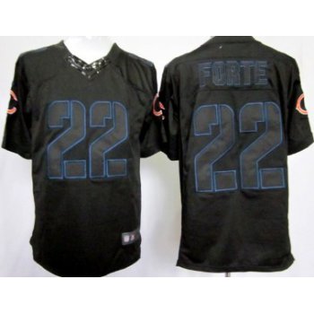 Nike Chicago Bears #22 Matt Forte Black Impact Limited Jersey