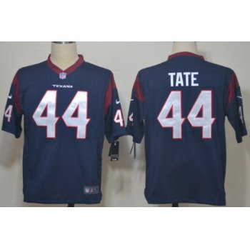 Nike Houston Texans #44 Ben Tate Blue Game Jersey