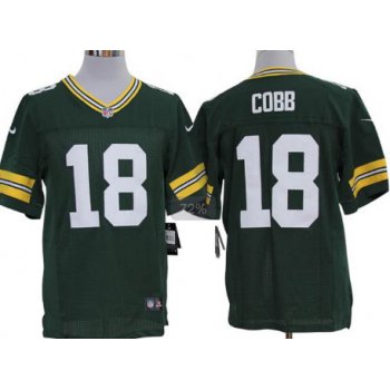 Nike Green Bay Packers #18 Randall Cobb Green Limited Jersey