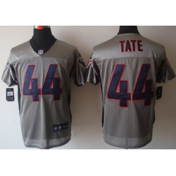 Nike Houston Texans #44 Ben Tate Gray Shadow Elite Jersey