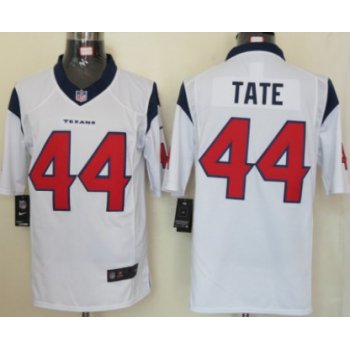 Nike Houston Texans #44 Ben Tate White Limited Jersey