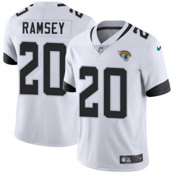 Nike Jacksonville Jaguars #20 Jalen Ramsey White Men's Stitched NFL Vapor Untouchable Limited Jersey
