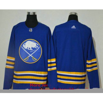 Men's Buffalo Sabres Blank Blue Adidas 2020-21 Alternate Authentic Player NHL Jersey