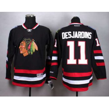 Chicago Blackhawks #11 Andrew Desjardins 2014 Stadium Series Black Jersey