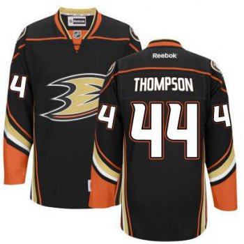 Men's Anaheim Ducks #44 Nate Thompson Black Third Jersey