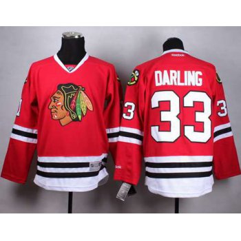 Chicago Blackhawks #33 Scott Darling Red Jersey