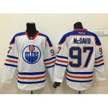 Edmonton Oilers #97 Connor McDavid White Jersey