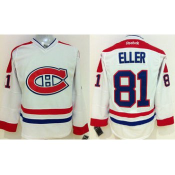 Montreal Canadiens #81 Lars Eller White Jersey