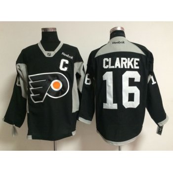 Philadelphia Flyers #16 Bobby Clarke 2014 Training Black Jersey