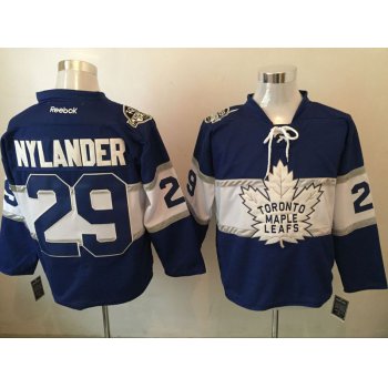 Maple Leafs 29 William Nylander Blue 2017 Centennial Classic Reebok Jersey