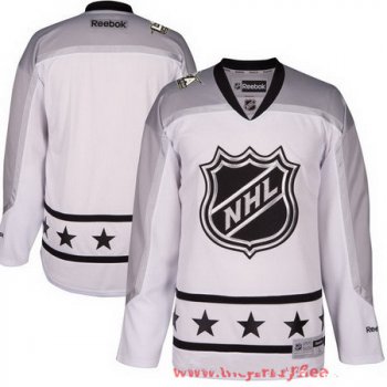 Men's Metropolitan Division Reebok White 2017 NHL All-Star Blank Stitched Hockey Jersey