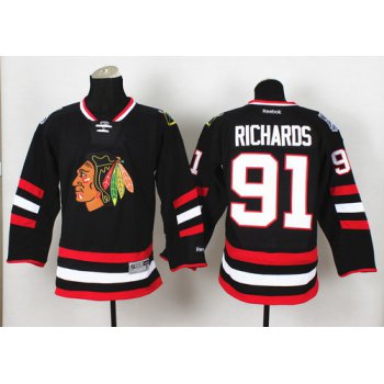 Chicago Blackhawks #91 Brad Richards 2014 Stadium Series Black Jersey