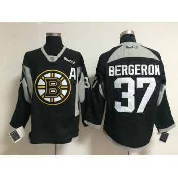 Boston Bruins #37 Patrice Bergeron 2014 Training Black Jersey