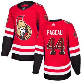 Men's Ottawa Senators #44 Jean-Gabriel Pageau Red Drift Fashion Adidas Jersey