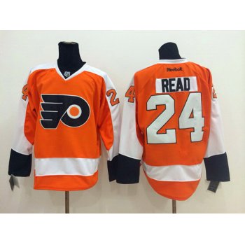 Philadelphia Flyers #24 Matt Read Orange Jersey