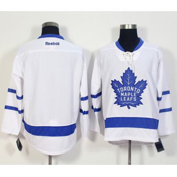 Maple Leafs Blank White New Stitched NHL Jersey