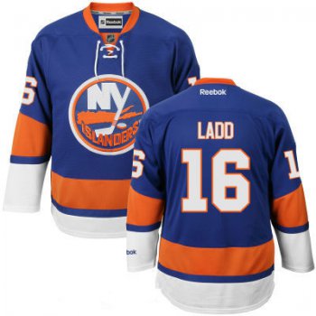 Men's New York Islanders #16 Andrew Ladd Light Blue Home Hockey Stitched NHL Jersey