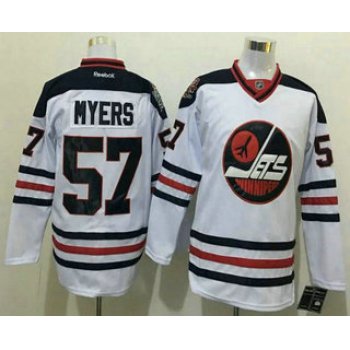 Men's Winnipeg Jets #57 Tyler Myers White 2017 Winter Classic Stitched NHL Reebok Hockey Jersey