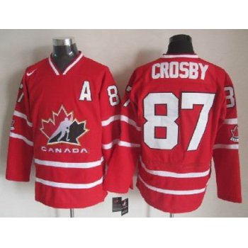 2010 Team Canada #87 Sidney Crosby Red Jersey