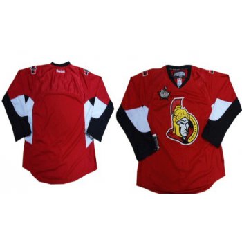 Ottawa Senators Blank Red 2012 All-Star Patch Jersey
