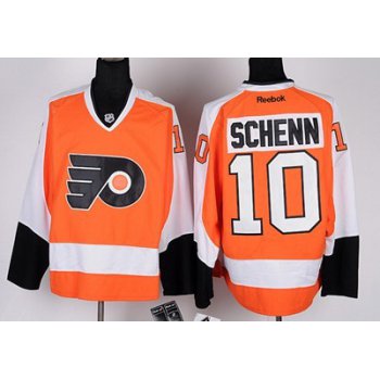 Philadelphia Flyers #10 Brayden Schenn Orange Jersey