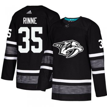 Predators #35 Pekka Rinne Black Authentic 2019 All-Star Stitched Hockey Jersey
