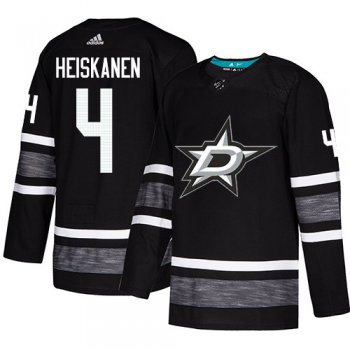 Stars #4 Miro Heiskanen Black Authentic 2019 All-Star Stitched Hockey Jersey