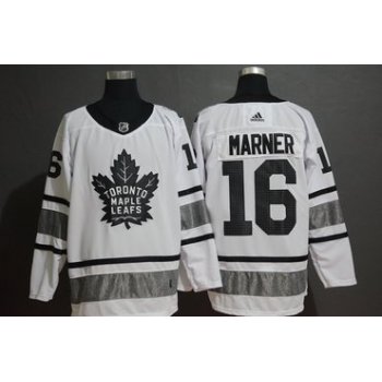 Men's Toronto Maple Leafs 16 Mitch Marner White 2019 NHL All-Star Game Adidas Jersey