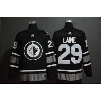 Men's Winnipeg Jets 29 Patrik Laine Black 2019 NHL All-Star Adidas Jersey