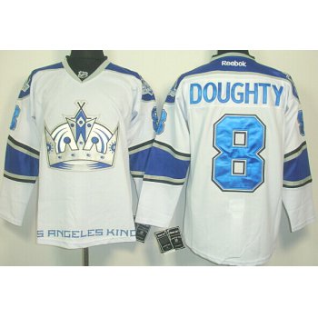 Los Angeles Kings #8 Drew Doughty White Third Jersey