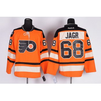 Philadelphia Flyers #68 Jaromir Jagr 2012 Winter Classic Orange Jersey