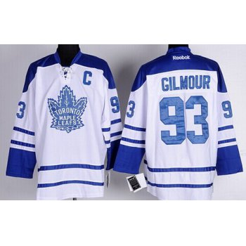 Toronto Maple Leafs #93 Doug Gilmour White Third Jersey