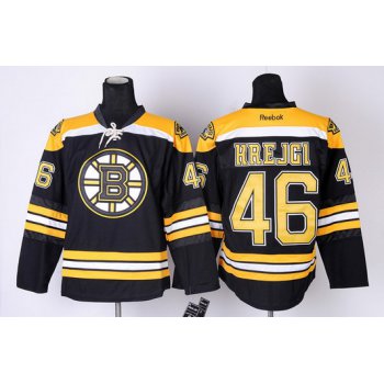 Boston Bruins #46 David Krejci Black Jersey