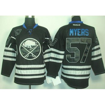 Buffalo Sabres #57 Tyler Myers Black Ice Jersey