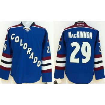 Colorado Avalanche #29 Nathan MacKinnon Blue Third Jersey