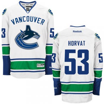 Men's Vancouver Canucks #53 Bo Horvat White NHL Reebook Jersey